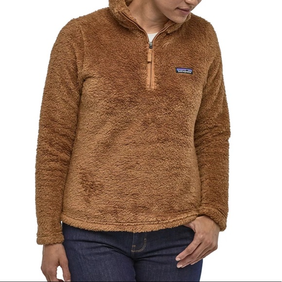 Patagonia Women's Los Gatos 1/4 Zip Fleece Pullover Sz L NWOT sherpa - Picture 2 of 10